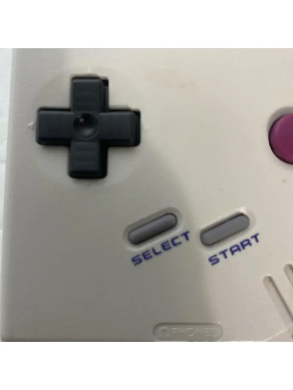 Nintendo Game Boy Og Launch Miss Pac-Man Gray And Light Boy Accessory Rare Work